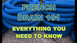 How do I Install a French Drain French Drain 101  Everything You Need to Know [upl. by Buna]