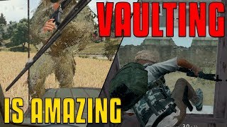 Vaulting Is AMAZING  PUBG [upl. by Merete]