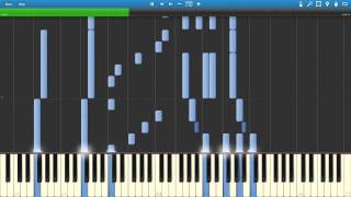 Patema Inverse  Sakasama no Patema ED Piano Tutorial Synthesia  Animenz  Sheet Music  MIDI [upl. by Padriac]