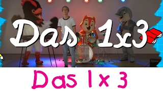 🐶 Das 1x3 Lied  Mathe Lernlieder  Kinderlieder [upl. by Ahsinid]