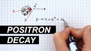 Positron Decay  A Level Physics [upl. by Herv114]