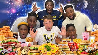 100000 CALORIE CHALLENGE Con gli 8 FRATELLI di Off Samuel 🤯 [upl. by Rahcir]