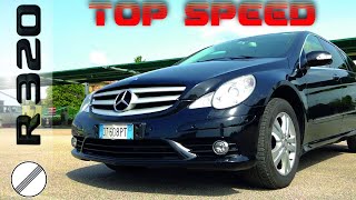 Mercedes R320 L CDI  Acceleration amp Top Speed [upl. by Durgy856]