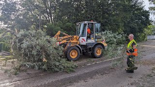 20624 heftiges Unwetter über Bernau am Chiemsee [upl. by Rosenfeld215]