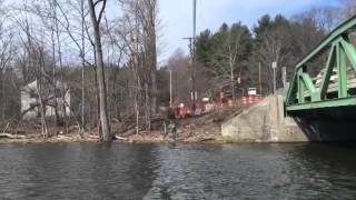 225 inch brown trout kinderhook creek New York [upl. by Femmine]