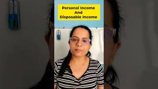 Difference between Personal income amp Disposable Income  Personal income Vs Disposable income short [upl. by Eanal476]