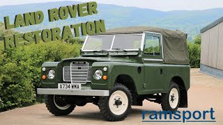 Land Rover Series 3 Restoration  Ramsport UK [upl. by Friedrick]