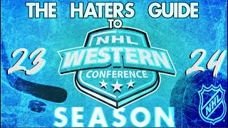 The Haters Guide to the 202324 NHL Season Western Conference AllStar Edition [upl. by Ellehcyar]