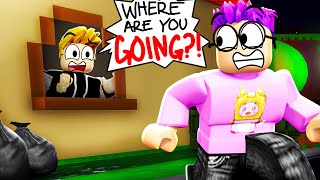 Can We SNEAK OUT In ROBLOX Roblox SNEAK OUT TO YOUR FRIENDS HOUSE All Endings [upl. by Wenda]