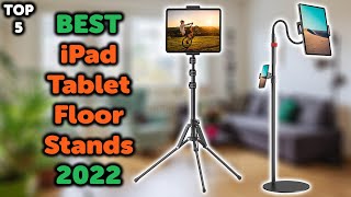 5 Best Tablet Floor Stand  Top 5 iPad Tablet Floor Stands in 2022 [upl. by Addiego201]