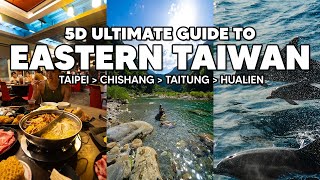 5Day Ultimate Guide to Eastern Taiwan— Taipei Chishang Taitung Hualien [upl. by Rimaa212]