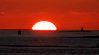 Spendid Green Flash  Sunset 18 fev 2015 [upl. by Averat481]