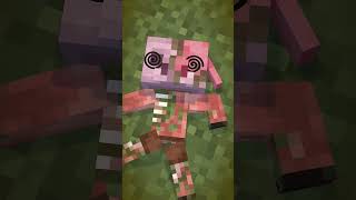 Zombie Piglin Pastlives  Minecraft Short Animation  PastlivesSapientdreams shorts [upl. by Pulling46]