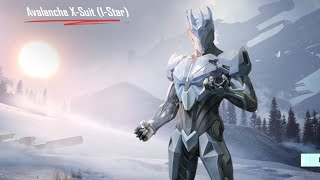 Glacier X Suit  Avalanche X Suit Crate Opening BGMI PUBG MOBILE [upl. by Hound803]