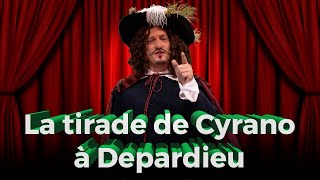 La tirade de Cyrano de Bergerac à Depardieu  James Deano  Le Grand Cactus 148 [upl. by Awuhsoj]