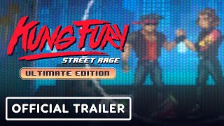 Kung Fury Street Rage  Ultimate Edition Launch Trailer [upl. by Martino]