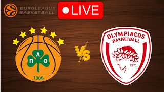 🔴 Live Panathinaikos vs Olympiacos  EuroLeague 20232024  Live Play by Play Scoreboard [upl. by Marucci]