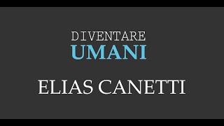 ELIAS CANETTI 1  INTERVISTA A LUIGI ALFIERI  1 PARTE [upl. by Nyrmac662]