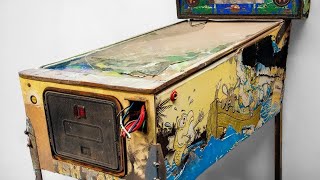 How Old Pinball Machines Are Professionally Restored  Restoration [upl. by Ardnuassak]