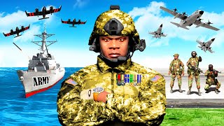 Controlling THE MILITARY in GTA 5 [upl. by Marve]