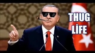 Recep Tayyip Erdoğan unutulmaz kapakları Eylül 2016 EFSANE THUG LİFE [upl. by Sola665]