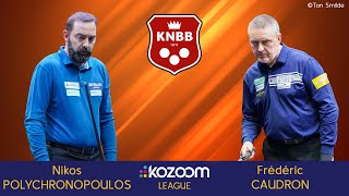 KNBB Kozoom League  Nikos POLYCHRONOPOULOS vs Frédéric CAUDRON [upl. by Robbyn953]