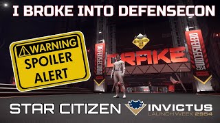 Star Citizen  I Broke Into Defensecon At Invictus  Spoiler Warning [upl. by Moses]