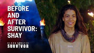 Before And After Survivor Shay  Australian Survivor 2022  Channel 10 [upl. by Ubald701]