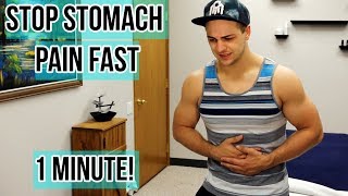 Quickly Stop Stomach AchesPain Self Massage [upl. by Euseibbob]