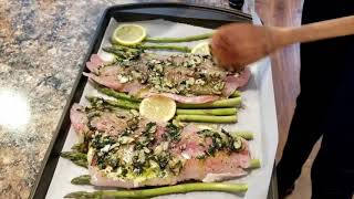 BAKED ROCKFISH ALMONDINE  EASY RECIPE [upl. by Ellednek]