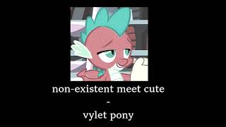 Vylet Pony  NONEXISTENT MEETCUTE slowed amp reverb [upl. by Dlorrej]