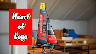 Lego Technic Emirates Team New Zealand AC75 Yacht 42174 Making Video [upl. by Boniface]