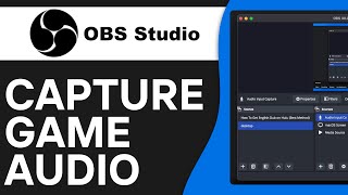 How To Only Capture Game Audio In OBS  Easy Tutorial [upl. by Akemyt]