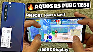 Aquos R5 PUBG Test in 2022  Price  Graphics  120Hz Display  Heat amp Lag  90fps  Electro Sam [upl. by Aluor]