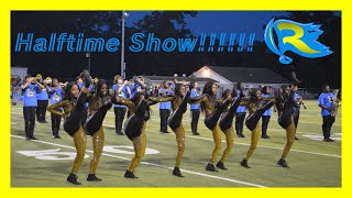 Rickards HS band  Halftime show amp percussion feature Vs Leon 2024 [upl. by Cormac244]