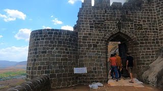 Magnificent Shivneri Fort  Junnar  Maharashtra Tourism  Chhatrapati Shivaji Maharaj birth place [upl. by Affra]