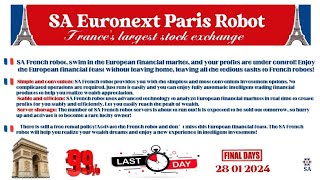 SA COMPANY Euronext Paris Robot Last Day 2024 💰 trending viral ai stockmarket paris sacompany [upl. by Weston924]