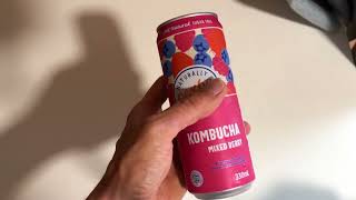 Berrylicious Kombucha Nexba Review [upl. by Ziwot]