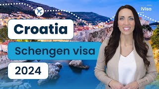 How to get a Croatia Schengen visa croatia croatiatravel [upl. by Esiuqcaj]