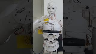 Inmoov Gestures part 3 humanoidrobot servomotors robotics kpriet coimbatore testing [upl. by Urias]