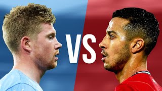 Kevin De Bruyne VS Thiago Alcântara  Who Is Better  Amazing Dribbling Skills amp Goals  2022  HD [upl. by Fanechka]