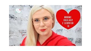 Modne okulary z serwisu Instagram  Złote metalowe oprawki [upl. by Nahtan]