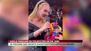 ADELE PRESUME SU COLECCIÓN DE PELUCHES DR SIMI [upl. by Haidadej]