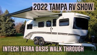 2022 TAMPA RV SHOW  INTECH TERRA OASIS REVIEW [upl. by Ailongam]