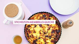 SticheltonKürbisMembrillo Quiche nach Ottolenghi [upl. by Eilraep]