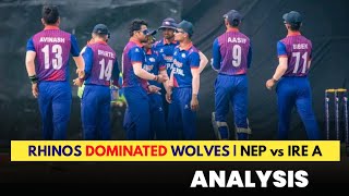 Nepal Brush Aside Ireland Wolves  2nd T20  Post Match Analysis  Ireland Wolves Tour Of Nepal 2024 [upl. by Arten231]