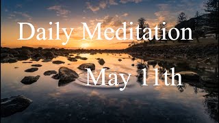 Daily Meditation May 11thLanguage of Letting Go Melody Beattie [upl. by Ender]