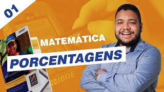 CONCURSO DO IBGE  MATEMÁTICA  PORCENTAGENS  Censo Demográfico 2021 [upl. by Vil]