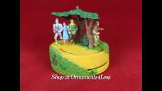 Hallmark Keepsake Magic Ornament 2013 Lions and Tigers and Bears  The Wizard of Oz [upl. by Adliwa]