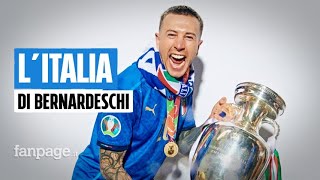 Federico Bernardeschi lItalia gli Europei e il gruppo Whatsapp dei campioni dEuropa 2021 [upl. by Nairbo]